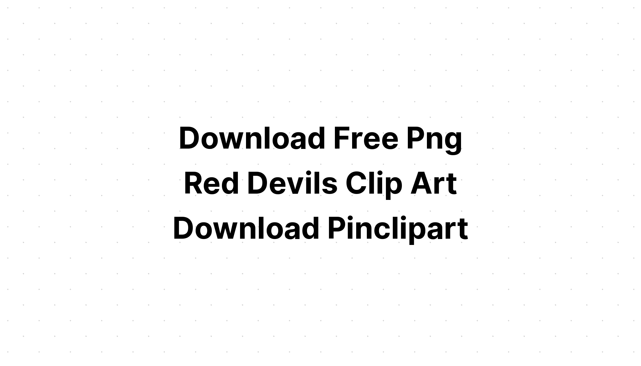 Download Red Devil Horns Silhouette Clipart SVG File